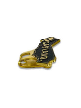 Load image into Gallery viewer, Capland Hat Brim Clip/Blip Black/Gold