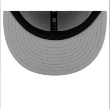 Load image into Gallery viewer, San Diego Padres New Era MLB 59FIFTY 5950 Fitted Cap Hat All Black Crown/Visor Black Logo
