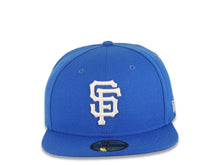 Load image into Gallery viewer, San Francisco Giants New Era MLB 59FIFTY 5950 Fitted Cap Hat Blue Crown/Visor White Logo
