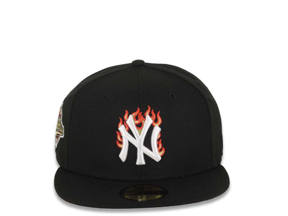 New York Yankees New Era MLB 59FIFTY 5950 Fitted Cap Hat Black