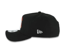 Load image into Gallery viewer, New York Yankees New Era MLB 9FORTY 940 Adjustable A-Frame Cap Hat Black Crown/Visor White/Metallic Gold/Red Flame Logo 1998 World Series Side Patch
