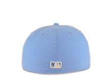 Load image into Gallery viewer, San Diego Padres New Era MLB 59FIFTY 5950 Fitted Cap Hat Sky Blue Crown/Visor White Logo Gray UV
