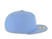 Load image into Gallery viewer, San Diego Padres New Era MLB 59FIFTY 5950 Fitted Cap Hat Sky Blue Crown/Visor White Logo Gray UV
