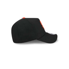 Load image into Gallery viewer, San Francisco Giants New Era MLB 9FORTY 940 Adjustable A-Frame Cap Hat Black Crown/Visor Orange Logo
