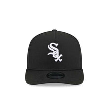 Load image into Gallery viewer, Chicago White Sox New Era MLB 9FIFTY 950 Snapback A-Frame Cap Hat Black Crown/Visor White Logo
