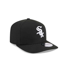 Load image into Gallery viewer, Chicago White Sox New Era MLB 9FIFTY 950 Snapback A-Frame Cap Hat Black Crown/Visor White Logo
