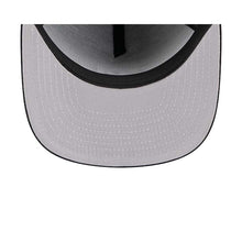 Load image into Gallery viewer, San Diego Padres New Era MLB 9FIFTY 950 Snapback A-Frame Cap Hat Black Crown/Visor Black Logo
