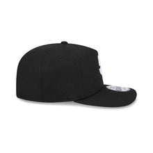 Load image into Gallery viewer, San Diego Padres New Era MLB 9FIFTY 950 Snapback A-Frame Cap Hat Black Crown/Visor White Logo
