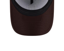 Load image into Gallery viewer, San Diego Padres New Era MLB 9FORTY 940 Adjustable A-Frame Mesh/Trucker Cap Hat Brown Crown/Visor Brown Logo
