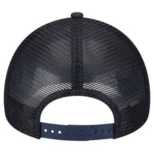Load image into Gallery viewer, New York Yankees New Era MLB 9FORTY 940 Adjustable A-Frame Trucker/Mesh Cap Hat Navy Blue Crown/Visor White Logo
