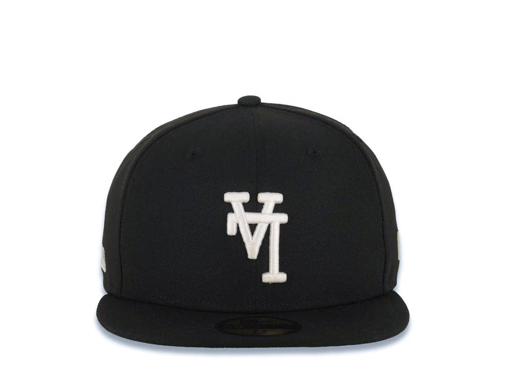 Los Angeles Dodgers New Era MLB 59FIFTY 5950 Fitted Cap Hat Black