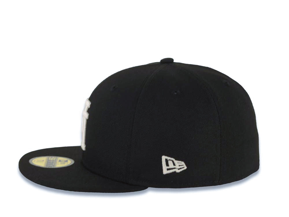 Los Angeles Dodgers New Era MLB 59FIFTY 5950 Fitted Cap Hat Black