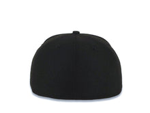 Load image into Gallery viewer, Los Angeles Dodgers New Era MLB 59FIFTY 5950 Fitted Cap Hat Black Crown/Visor White Upside Down Logo Batterman Batty Side Patch Green UV
