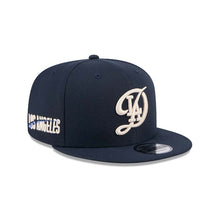 Load image into Gallery viewer, Los Angeles Dodgers New Era MLB 9FIFTY 950 Snapback Cap Hat Navy Blue Crown/Visor White Logo (2024 City Connect)
