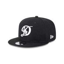 Load image into Gallery viewer, Los Angeles Dodgers New Era MLB 9FIFTY 950 Snapback Cap Hat Black Crown/Visor White Logo (2024 City Connect)
