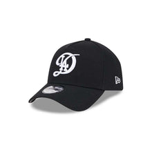 Load image into Gallery viewer, Los Angeles Dodgers New Era MLB 9FORTY 940 Adjustable A-Frame Cap Hat Black Crown/Visor White Logo (2024 City Connect)
