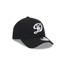 Load image into Gallery viewer, Los Angeles Dodgers New Era MLB 9FORTY 940 Adjustable A-Frame Cap Hat Black Crown/Visor White Logo (2024 City Connect)
