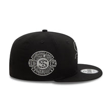 Load image into Gallery viewer, Chicago White Sox New Era MLB 9FIFTY 950 Snapback Cap Hat Black Crown/Visor Black/White Logo 2017 World Series Side Patch Gray UV
