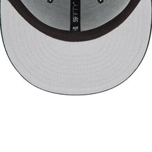 Load image into Gallery viewer, Los Angeles Dodgers New Era MLB 59FIFTY 5950 Fitted Cap Hat Dark Green Crown/Visor White Upside Down Logo Gray UV
