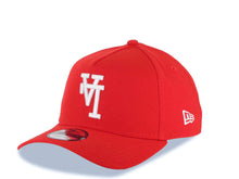 Load image into Gallery viewer, Los Angeles Dodgers New Era MLB 9FORTY 940 Adjustable A-Frame Cap Hat Red Crown/Visor White Upside Down Logo 40th Anniversary Side Patch Gray UV
