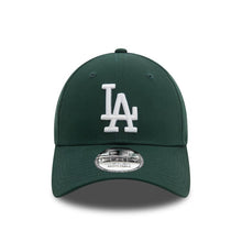 Load image into Gallery viewer, Los Angeles Dodgers New Era MLB 9FORTY 940 Adjustable Cap Hat Dark Green Crown/Visor White Logo
