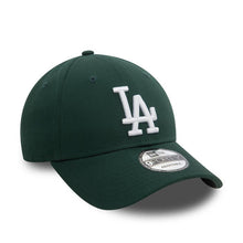 Load image into Gallery viewer, Los Angeles Dodgers New Era MLB 9FORTY 940 Adjustable Cap Hat Dark Green Crown/Visor White Logo
