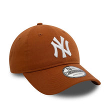 Load image into Gallery viewer, New York Yankees New Era MLB 9TWENTY 920 Adjustable Cap Hat Dark Orange Crown/Visor White Logo
