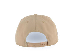 Load image into Gallery viewer, Los Angeles Kings New Era NHL 9FORTY 940 Adjustable A-Frame Cap Hat Khaki Crown/Visor White Text/Script Logo Gray UV
