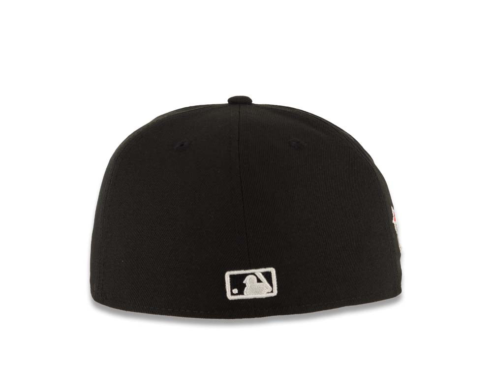 San Diego Padres New Era MLB 59FIFTY 5950 Fitted Cap Hat Black
