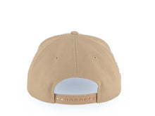 Load image into Gallery viewer, San Diego Padres New Era MLB 9FORTY 940 Adjustable A-Frame Cap Hat Khaki Crown/Visor White Script/Text Logo 40th Anniversary Side Patch Gray UV
