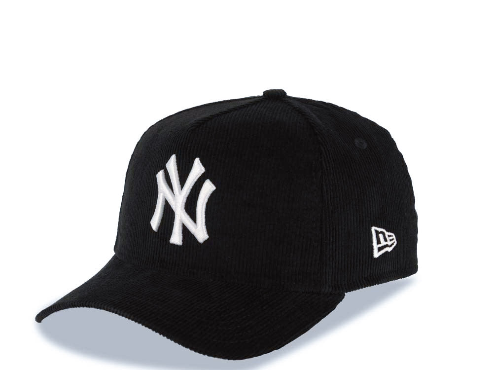 NEW ERA - 新品未開封 バ 9FIFTY CORDUROY CAP （BLK） Corduroy) New York Yankees New Era MLB 9FORTY 940 Adjustable