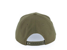 Load image into Gallery viewer, San Diego Padres New Era MLB 9FORTY 940 Adjustable A-Frame Cap Hat Olive Green Crown/Visor White Logo 25th Anniversary Side Patch Gray UV
