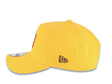 Load image into Gallery viewer, San Diego Padres New Era MLB 9FORTY 940 Adjustable A-Frame Cap Hat Yellow Crown/Visor Brown/Orange Logo 1998 World Series Side Patch Green UV
