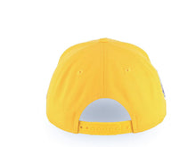 Load image into Gallery viewer, San Diego Padres New Era MLB 9FORTY 940 Adjustable A-Frame Cap Hat Yellow Crown/Visor Brown/Orange Logo 1998 World Series Side Patch Green UV
