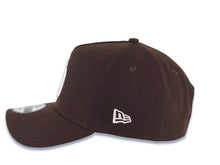 Load image into Gallery viewer, San Diego Padres New Era MLB 9FORTY 940 Adjustable A-Frame Cap Hat Brown Crown/Visor White Logo 1984 World Series Side Patch Gray UV

