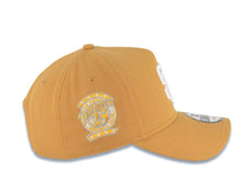 Load image into Gallery viewer, San Diego Padres New Era MLB 9FORTY 940 Adjustable A-Frame Cap Hat Tan Crown/Visor White Logo 25th Anniversary Side Patch Gray UV
