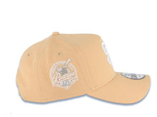 Load image into Gallery viewer, San Diego Padres New Era MLB 9FORTY 940 Adjustable A-Frame Cap Hat Khaki Crown/Visor White Logo 40th Anniversary Side Patch Gray UV
