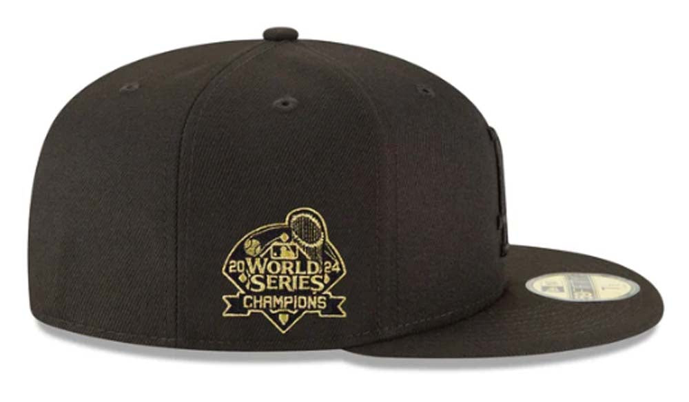 Los Angeles Dodgers New Era MLB 59FIFTY 5950 Fitted Cap Hat Black