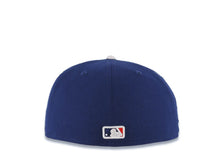 Load image into Gallery viewer, Los Angeles Dodgers New Era MLB 59FIFTY 5950 Fitted Cap Hat Royal Blue Crown/Visor White Logo 2024 World Series Champions Side Patch 
