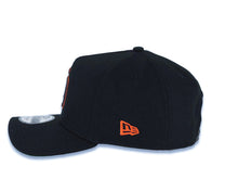 Load image into Gallery viewer, San Diego Padres New Era MLB 9FORTY 940 Adjustable A-Frame Cap Hat Black Crown/Visor Brown/Yellow/Orange Logo 40th Anniversary Side Patch Green UV
