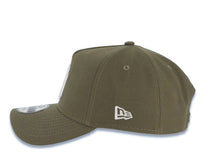Load image into Gallery viewer, New York Yankees New Era MLB 9FORTY 940 Adjustable A-Frame Cap Hat Olive Green Crown/Visor White Logo 1998 World Series Side Patch
