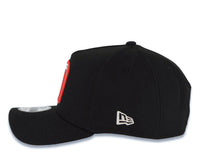 Load image into Gallery viewer, Mexico New Era WBC World Baseball Classic 9FORTY 940 Adjustable A-Frame Cap Hat Black Crown/Visor Team Color Logo Mexico Flag Side Patch Gray UV
