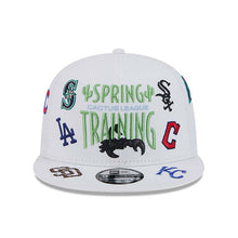 Load image into Gallery viewer, MLB Mixed Teams New Era 9FIFTY 950 Snapback Cap Hat White Crown/Visor Light Blue/Gray Logo (Spring Training Cactus League)
