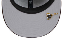 Load image into Gallery viewer, San Diego Padres New Era MLB 9FIFTY 950 Snapback Cap Hat Brown Crown/Visor Brown/Yellow Baseball Club Logo (2025 Clubhouse)
