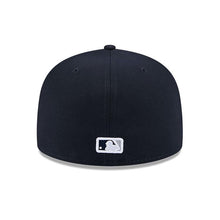 Load image into Gallery viewer, New York Yankees New Era MLB 59FIFTY 5950 Fitted Cap Hat Navy Blue Crown/Visor White Logo 2008 All-Star Game (State Stitch)
