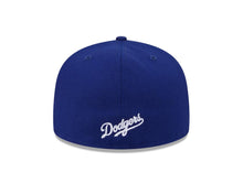 Load image into Gallery viewer, Los Angeles Dodgers New Era MLB 59FIFTY 5950 Fitted Cap Hat Royal Blue Crown/Visor White Overlap Logo
