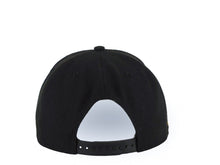 Load image into Gallery viewer, San Diego Padres New Era MLB 9FORTY 940 Adjustable A-Frame Cap Hat Black Crown/Visor White Logo With Yellow Rose 10th Anniversary Petcopark Side Patch
