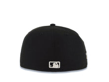 Load image into Gallery viewer, Los Angeles Dodgers New Era MLB 59FIFTY 5950 Fitted Cap Hat Black Crown/Visor City Connect White Logo 2024 World Series Side Patch Gray UV

