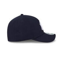 Load image into Gallery viewer, New York Yankees New Era MLB 9FORTY 940 M-Crown Adjustable Cap Hat Navy Blue Crown/Visor White Logo (Official Player Replica)
