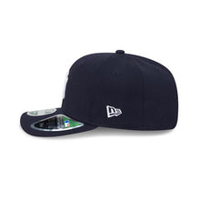Load image into Gallery viewer, New York Yankees New Era MLB 9SEVENTY 970 Snapback Stretch-Snap Cap Hat Navy Blue Crown/Visor White Logo (Official Player Replica)
